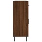 vidaXL Aparador de madera de ingeniería marrón roble 69,5x34x90 cm vidaXL Aparador de madera de ingeniería marrón roble 69,5x34x90 cm