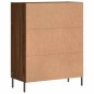 vidaXL Aparador de madera de ingeniería marrón roble 69,5x34x90 cm vidaXL Aparador de madera de ingeniería marrón roble 69,5x34x90 cm