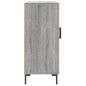vidaXL Aparador de madera de ingeniería gris Sonoma 90x34x80 cm vidaXL Aparador de madera de ingeniería gris Sonoma 90x34x80 cm