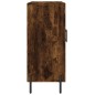 vidaXL Aparador de madera de ingeniería roble ahumado 90x34x80 cm vidaXL Aparador de madera de ingeniería roble ahumado 90x34x80 cm