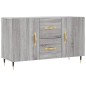vidaXL Aparador de madera de ingeniería gris Sonoma 100x36x60 cm vidaXL Aparador de madera de ingeniería gris Sonoma 100x36x60 cm