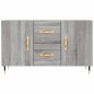 vidaXL Aparador de madera de ingeniería gris Sonoma 100x36x60 cm vidaXL Aparador de madera de ingeniería gris Sonoma 100x36x60 cm
