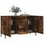 vidaXL Aparador madera de ingeniería roble ahumado 100x36x60 cm vidaXL Aparador madera de ingeniería roble ahumado 100x36x60 cm