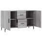 vidaXL Aparador de madera de ingeniería gris Sonoma 100x36x60 cm vidaXL Aparador de madera de ingeniería gris Sonoma 100x36x60 cm