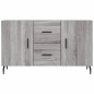 vidaXL Aparador de madera de ingeniería gris Sonoma 100x36x60 cm vidaXL Aparador de madera de ingeniería gris Sonoma 100x36x60 cm