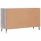 vidaXL Aparador de madera de ingeniería gris Sonoma 100x36x60 cm vidaXL Aparador de madera de ingeniería gris Sonoma 100x36x60 cm