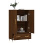vidaXL Aparador alto madera de ingeniería roble marrón 69,5x31x115 cm vidaXL Aparador alto madera de ingeniería roble marrón 69,5x31x115 cm