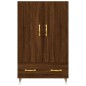 vidaXL Aparador alto madera de ingeniería roble marrón 69,5x31x115 cm vidaXL Aparador alto madera de ingeniería roble marrón 69,5x31x115 cm