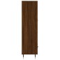 vidaXL Aparador alto madera de ingeniería roble marrón 69,5x31x115 cm vidaXL Aparador alto madera de ingeniería roble marrón 69,5x31x115 cm