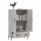 vidaXL Aparador alto madera de ingeniería gris Sonoma 69,5x31x115 cm vidaXL Aparador alto madera de ingeniería gris Sonoma 69,5x31x115 cm