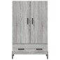 vidaXL Aparador alto madera de ingeniería gris Sonoma 69,5x31x115 cm vidaXL Aparador alto madera de ingeniería gris Sonoma 69,5x31x115 cm