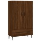 vidaXL Aparador alto madera de ingeniería roble marrón 69,5x31x115 cm vidaXL Aparador alto madera de ingeniería roble marrón 69,5x31x115 cm