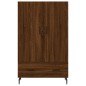 vidaXL Aparador alto madera de ingeniería roble marrón 69,5x31x115 cm vidaXL Aparador alto madera de ingeniería roble marrón 69,5x31x115 cm