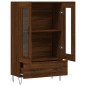 vidaXL Aparador alto madera de ingeniería roble marrón 69,5x31x115 cm vidaXL Aparador alto madera de ingeniería roble marrón 69,5x31x115 cm
