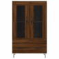vidaXL Aparador alto madera de ingeniería roble marrón 69,5x31x115 cm vidaXL Aparador alto madera de ingeniería roble marrón 69,5x31x115 cm
