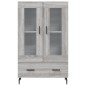 vidaXL Aparador alto madera de ingeniería gris Sonoma 69,5x31x115 cm vidaXL Aparador alto madera de ingeniería gris Sonoma 69,5x31x115 cm