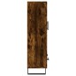 vidaXL Aparador alto madera de ingeniería roble ahumado 69,5x31x115 cm vidaXL Aparador alto madera de ingeniería roble ahumado 69,5x31x115 cm