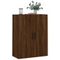 vidaXL Armario de pared marrón roble 69,5x34x90 cm vidaXL Armario de pared marrón roble 69,5x34x90 cm