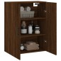 vidaXL Armario de pared marrón roble 69,5x34x90 cm vidaXL Armario de pared marrón roble 69,5x34x90 cm