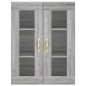 vidaXL Armario de pared gris Sonoma 69,5x34x90 cm vidaXL Armario de pared gris Sonoma 69,5x34x90 cm