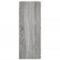 vidaXL Armario de pared gris Sonoma 69,5x34x90 cm vidaXL Armario de pared gris Sonoma 69,5x34x90 cm