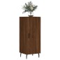 vidaXL Aparador madera de ingeniería marrón roble 34,5x34x90 cm vidaXL Aparador madera de ingeniería marrón roble 34,5x34x90 cm