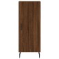 vidaXL Aparador madera de ingeniería marrón roble 34,5x34x90 cm vidaXL Aparador madera de ingeniería marrón roble 34,5x34x90 cm