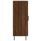 vidaXL Aparador madera de ingeniería marrón roble 34,5x34x90 cm vidaXL Aparador madera de ingeniería marrón roble 34,5x34x90 cm
