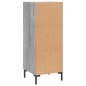 vidaXL Aparador madera de ingeniería gris Sonoma 34,5x34x90 cm vidaXL Aparador madera de ingeniería gris Sonoma 34,5x34x90 cm