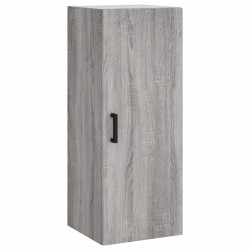 vidaXL Armario de pared gris Sonoma 34,5x34x90 cm