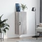 vidaXL Armario de pared gris Sonoma 34,5x34x90 cm