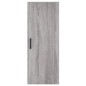 vidaXL Armario de pared gris Sonoma 34,5x34x90 cm
