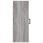 vidaXL Armario de pared gris Sonoma 34,5x34x90 cm