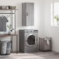 vidaXL Armario de pared gris Sonoma 34,5x34x90 cm vidaXL Armario de pared gris Sonoma 34,5x34x90 cm