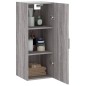 vidaXL Armario de pared gris Sonoma 34,5x34x90 cm vidaXL Armario de pared gris Sonoma 34,5x34x90 cm