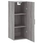 vidaXL Armario de pared gris Sonoma 34,5x34x90 cm vidaXL Armario de pared gris Sonoma 34,5x34x90 cm