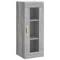 vidaXL Armario de pared gris Sonoma 34,5x34x90 cm vidaXL Armario de pared gris Sonoma 34,5x34x90 cm