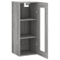 vidaXL Armario de pared gris Sonoma 34,5x34x90 cm vidaXL Armario de pared gris Sonoma 34,5x34x90 cm