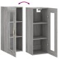 vidaXL Armario de pared gris Sonoma 34,5x34x90 cm vidaXL Armario de pared gris Sonoma 34,5x34x90 cm