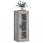 vidaXL Armario de pared gris Sonoma 34,5x34x90 cm vidaXL Armario de pared gris Sonoma 34,5x34x90 cm