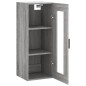 vidaXL Armario de pared gris Sonoma 34,5x34x90 cm vidaXL Armario de pared gris Sonoma 34,5x34x90 cm