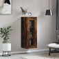 vidaXL Armario de pared roble ahumado 34,5x34x90 cm vidaXL Armario de pared roble ahumado 34,5x34x90 cm