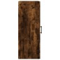 vidaXL Armario de pared roble ahumado 34,5x34x90 cm vidaXL Armario de pared roble ahumado 34,5x34x90 cm