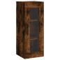 vidaXL Armario de pared roble ahumado 34,5x34x90 cm vidaXL Armario de pared roble ahumado 34,5x34x90 cm