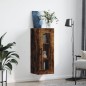 vidaXL Armario de pared roble ahumado 34,5x34x90 cm vidaXL Armario de pared roble ahumado 34,5x34x90 cm