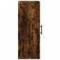 vidaXL Armario de pared roble ahumado 34,5x34x90 cm vidaXL Armario de pared roble ahumado 34,5x34x90 cm
