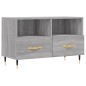vidaXL Mueble de TV madera de ingeniería gris Sonoma 80x36x50 cm