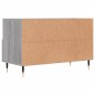 vidaXL Mueble de TV madera de ingeniería gris Sonoma 80x36x50 cm