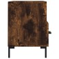 vidaXL Mueble para TV madera contrachapada roble ahumado 80x36x50 cm vidaXL Mueble para TV madera contrachapada roble ahumado 80x36x50 cm