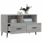 vidaXL Mueble de TV madera de ingeniería gris Sonoma 80x36x50 cm vidaXL Mueble de TV madera de ingeniería gris Sonoma 80x36x50 cm